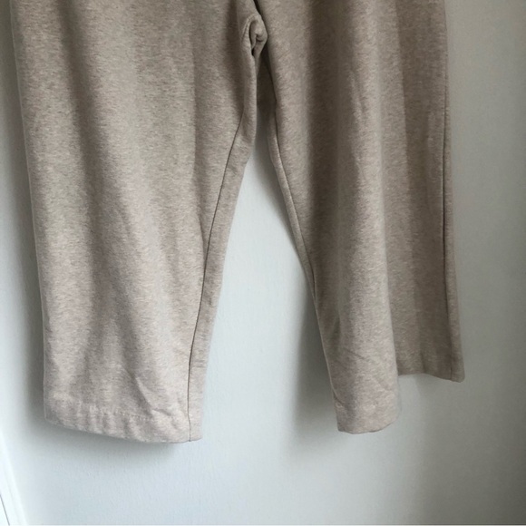 Vince size XL Crop Pull On Cotton Blend Pants in White Sand - Picture 4 of 12